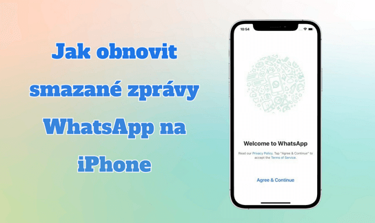 [2024] Jak obnovení smazaných zpráv WhatsApp na iPhone