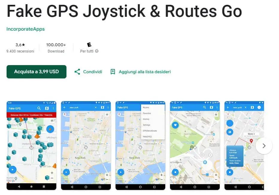 fake Gps Go Joystick