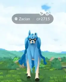 chytit Pokémona Zaciana