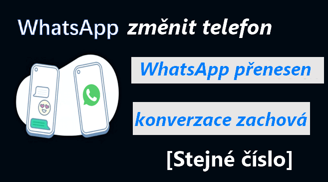 změna telefonu WhatsApp