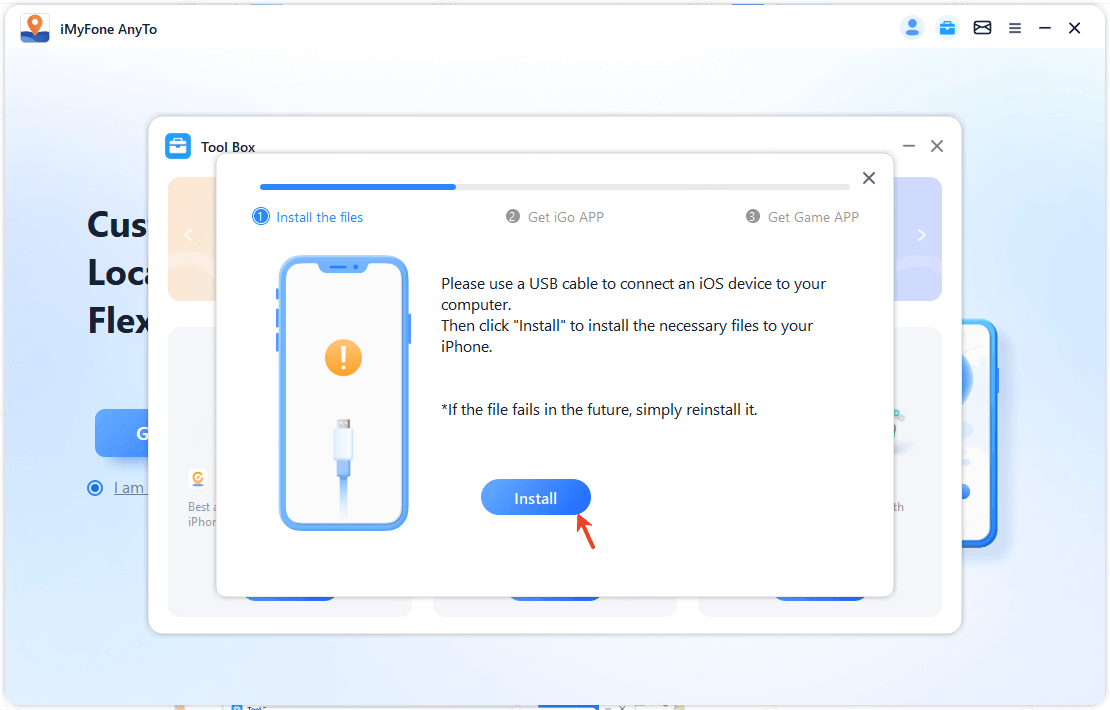 install location changer ios igo AnyTo