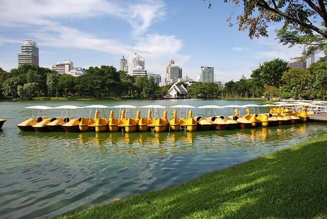 pokemon go beste koordinaten - Lumpini Park in Bangkok