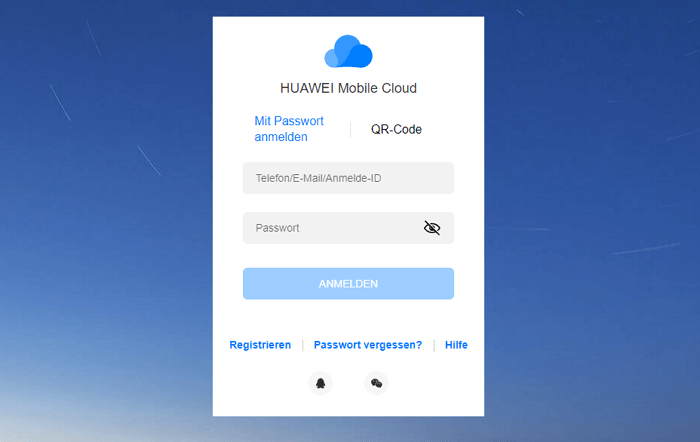 Huawei Cloud-Plattform