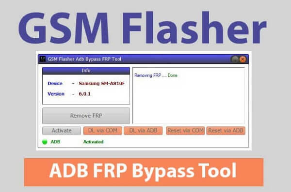 google bypass entfernen GSM flasher