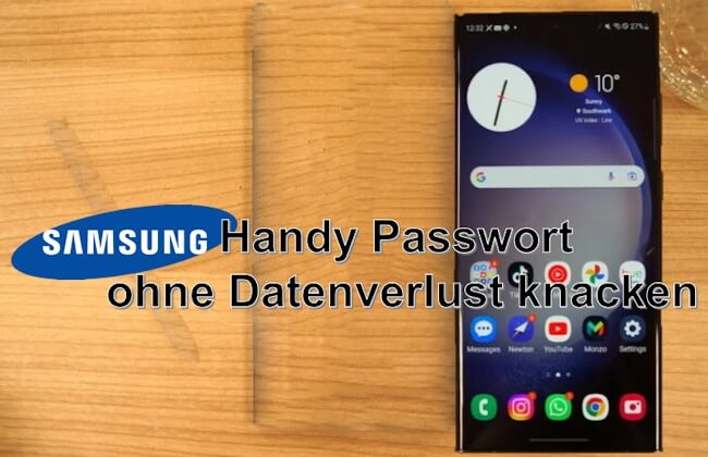 So kann man Samsung Handy Passwort ohne Datenverlust knacken