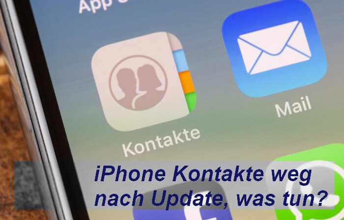5 Lösungen: iPhone Kontakte weg nach Update (iOS 16)