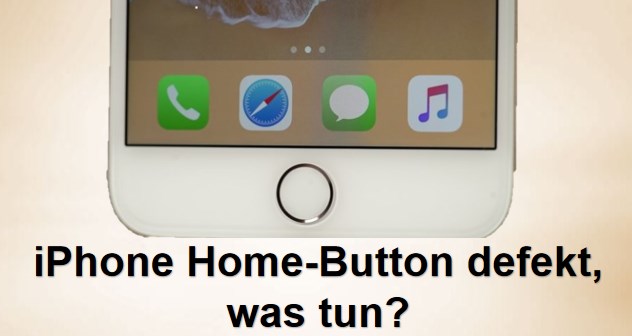 iPhone Home-Button defekt