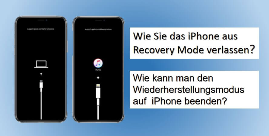 iPhone Restore Modus beenden