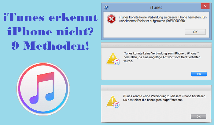 iTunes erkennt iPhone nicht