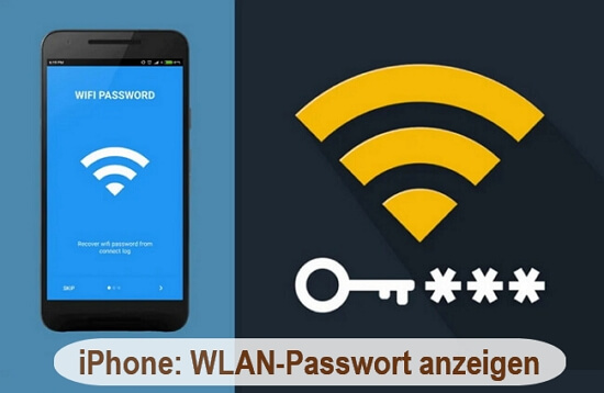 iPhone WLAN Passwort anzeigen