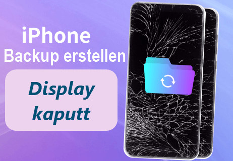 iPhone kaputt: Backup erstellen ohne Display!