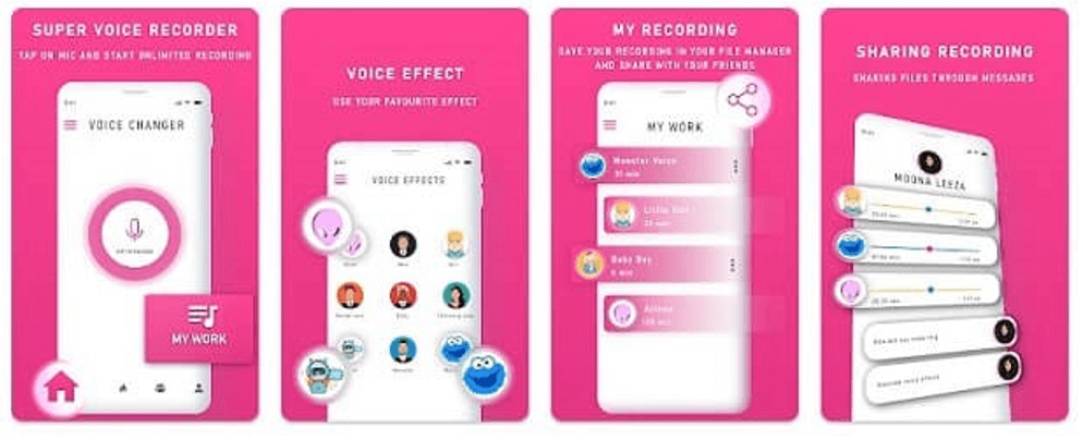 Girls Voice Changer männlichstimme in frauenstimme umwandeln App