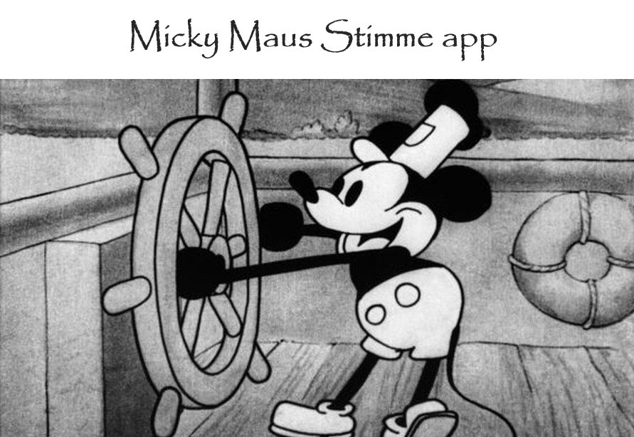 Micky Maus Stimme app