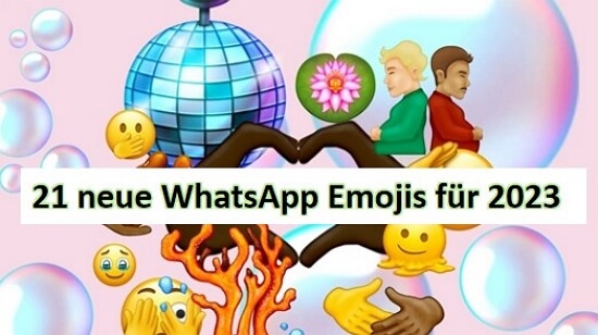 neue WhatsApp-Emojis für 2023