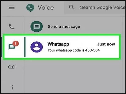 SMS von Google Voice empfangen