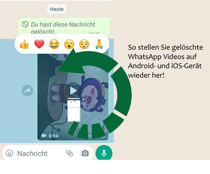 Whatsapp Videos wiederherstellen