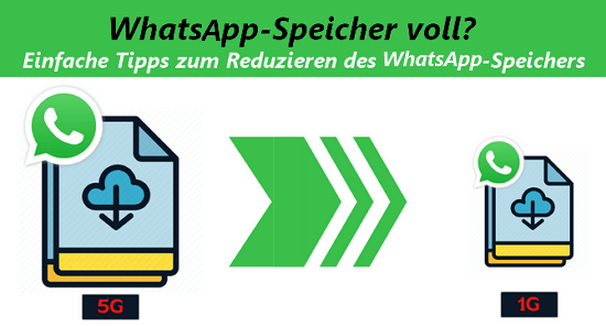 Whatsapp-Speicher voll, Einfache Tipps zum Reduzieren