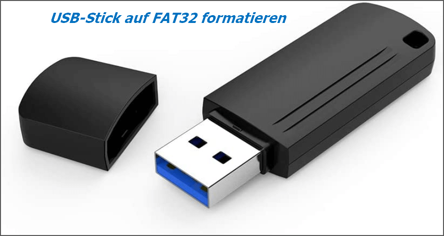 USB-Stick auf FAT32 formatieren