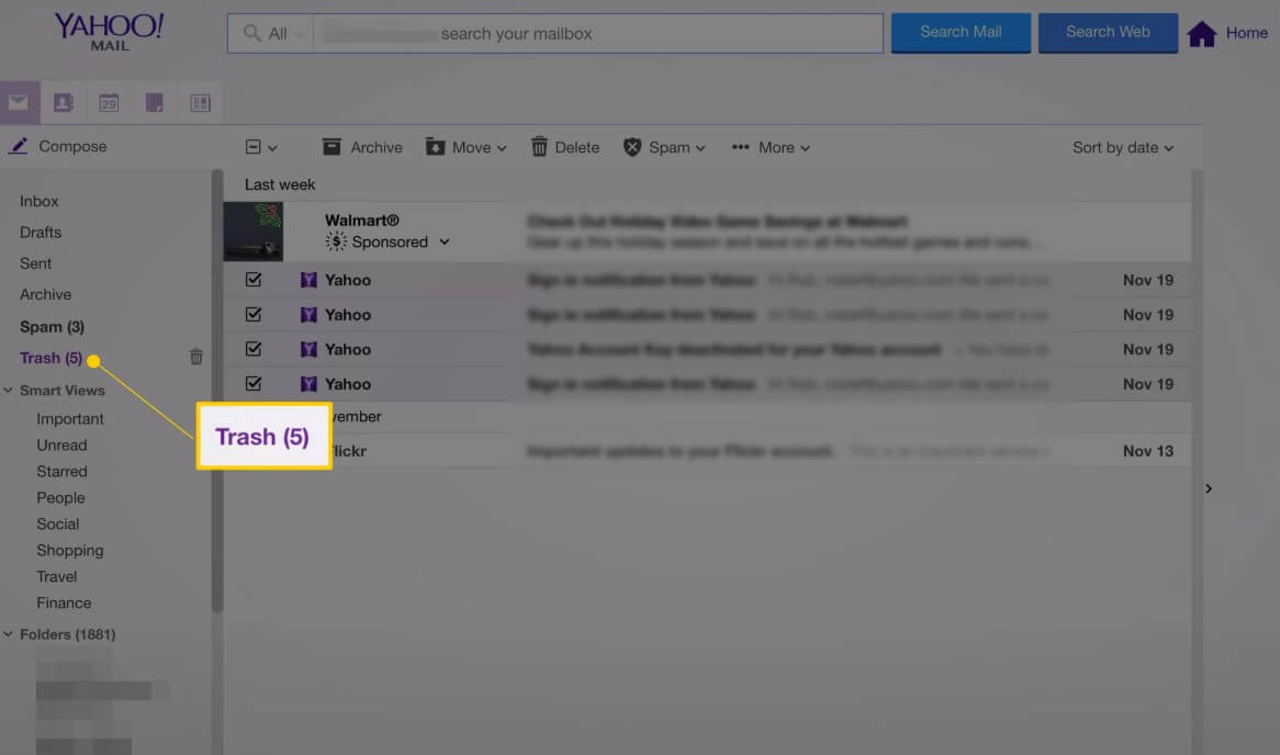 3 Lösungen: Verlorene/Gelöschte E-Mails von Yahoo wiederherstellen