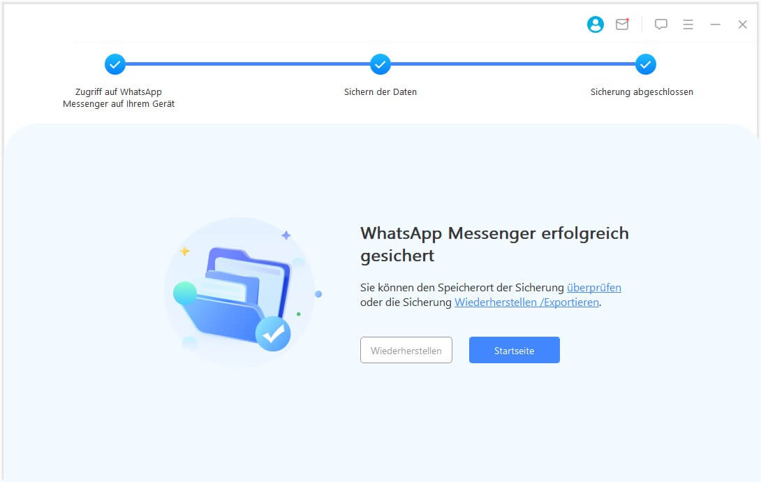 Whatsapp Backup erfolgreich erstellen