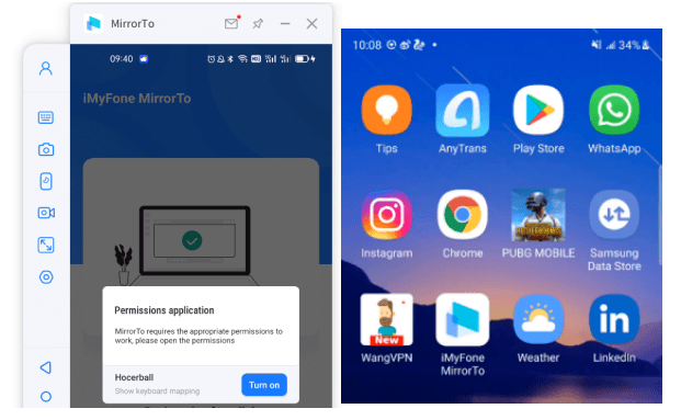 android tablet mit pc-monitor erfolgreich verbinden