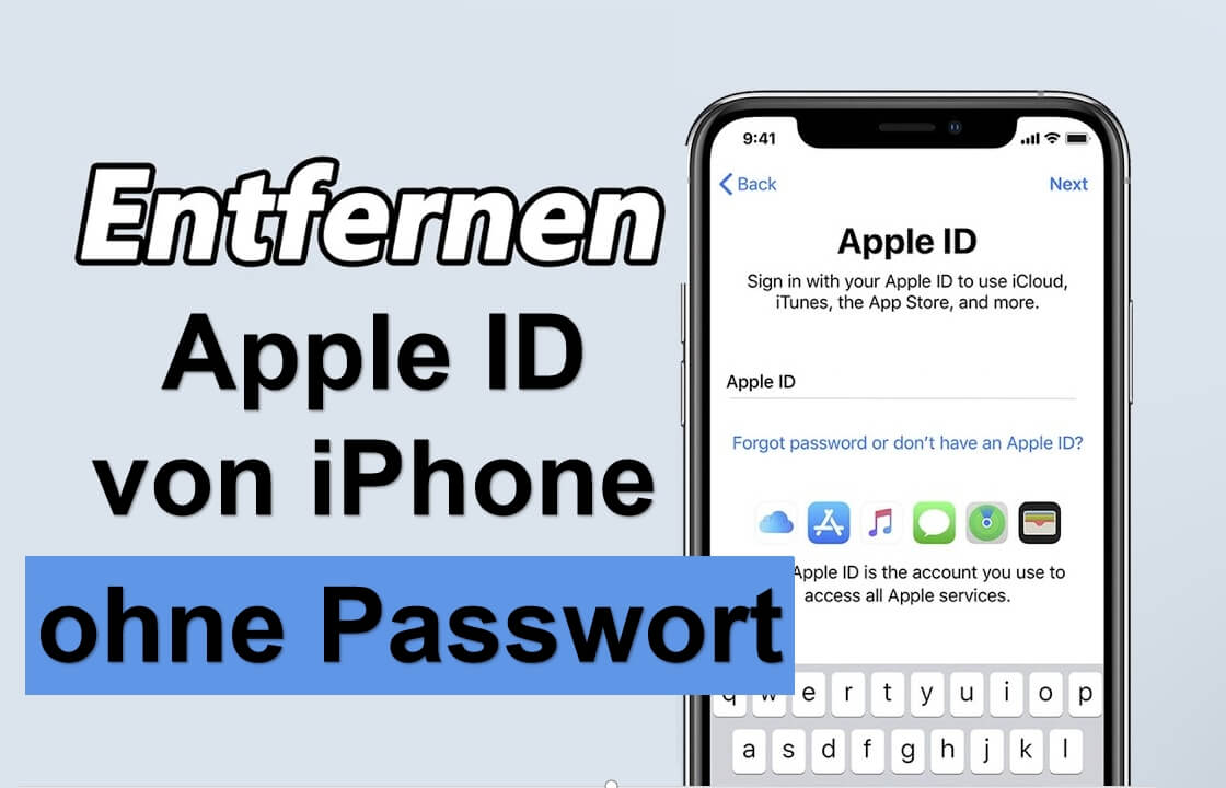 Apple ID ohne Passwort entsperren