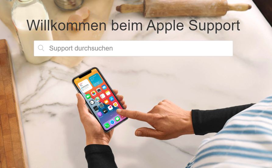 Kontakt zum Apple-Support