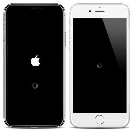 iPhone schwarzer Bildschirm mit Kreis? Diese 4 Tipps helfen