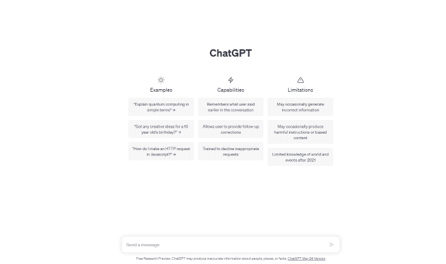 openai interface