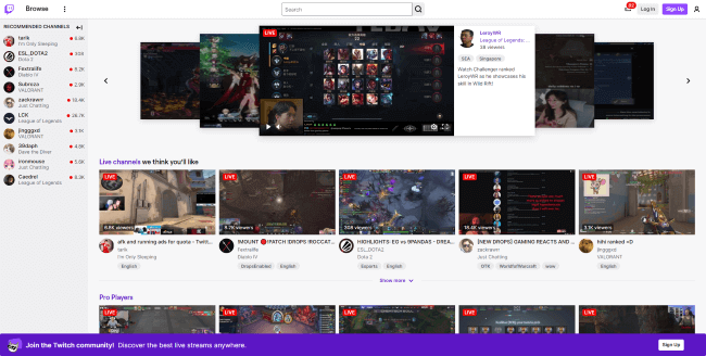 twitch video monetization platform