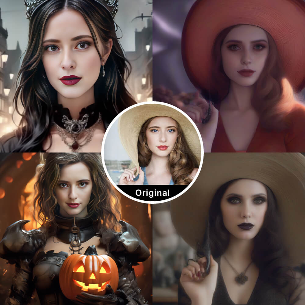 ai halloween profile picture generator