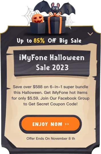 Enjoy 85% Off With Imyfone Halloween Sale 2023