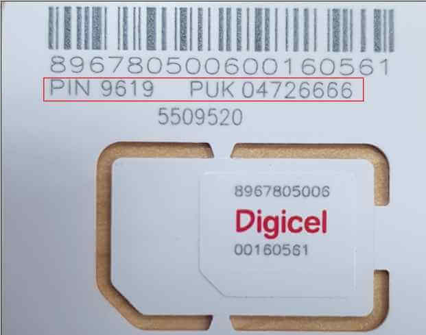 SIM Card Packing