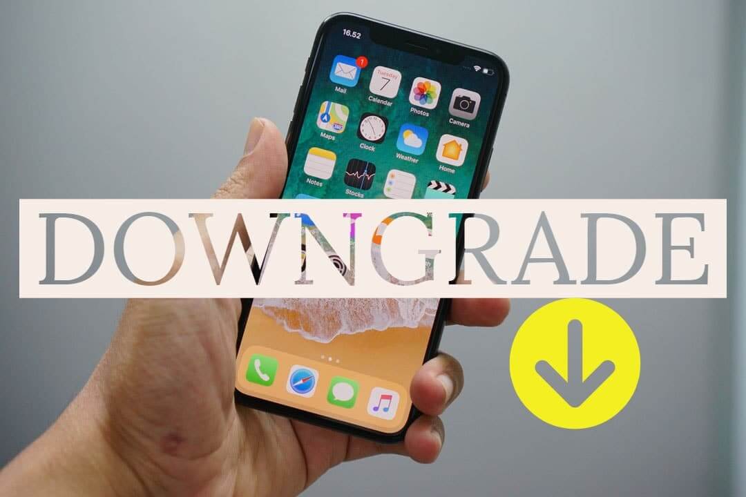 downgrade iphone