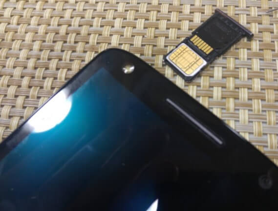 remove the carrier sim card