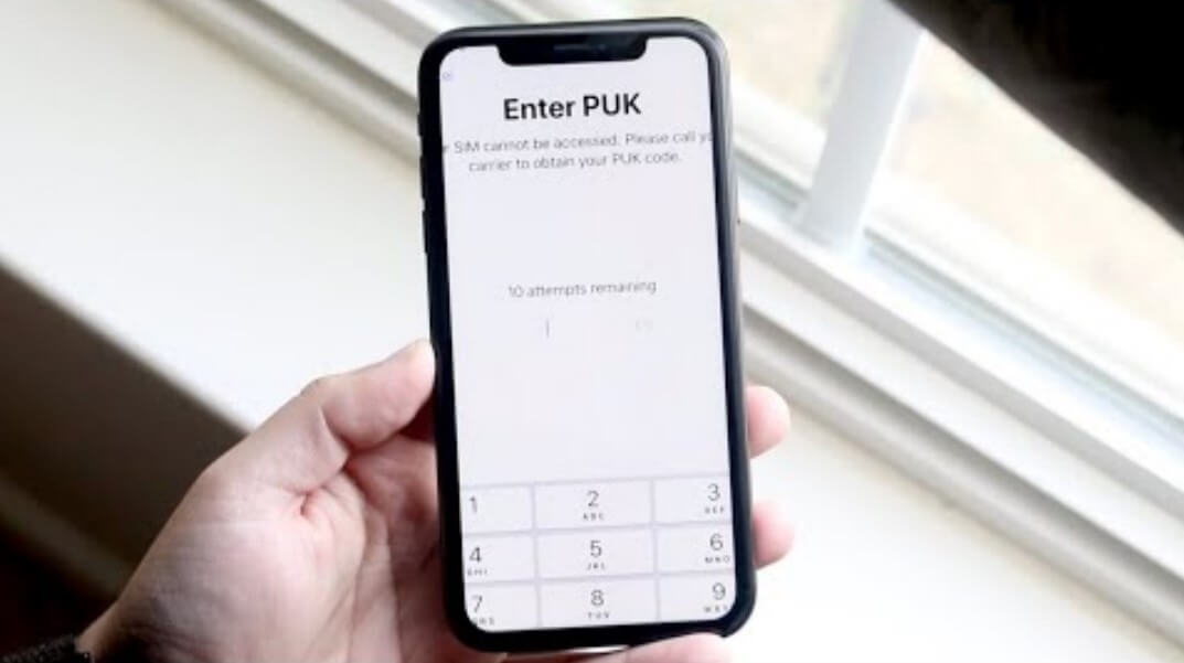 locked sim iphone puk code