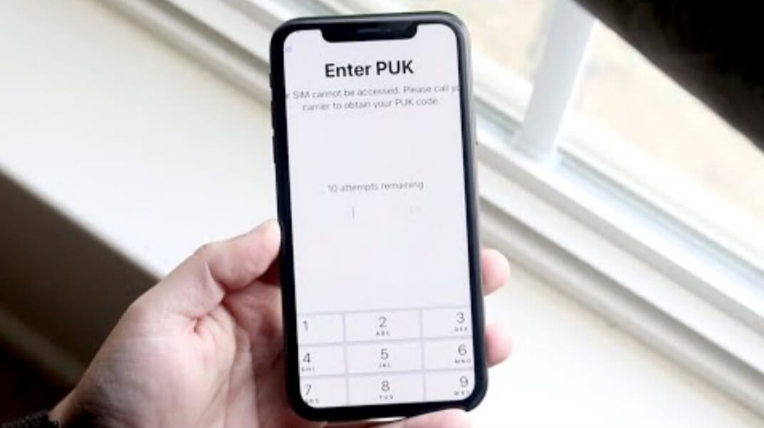 Changing PIN codes and PUK code 