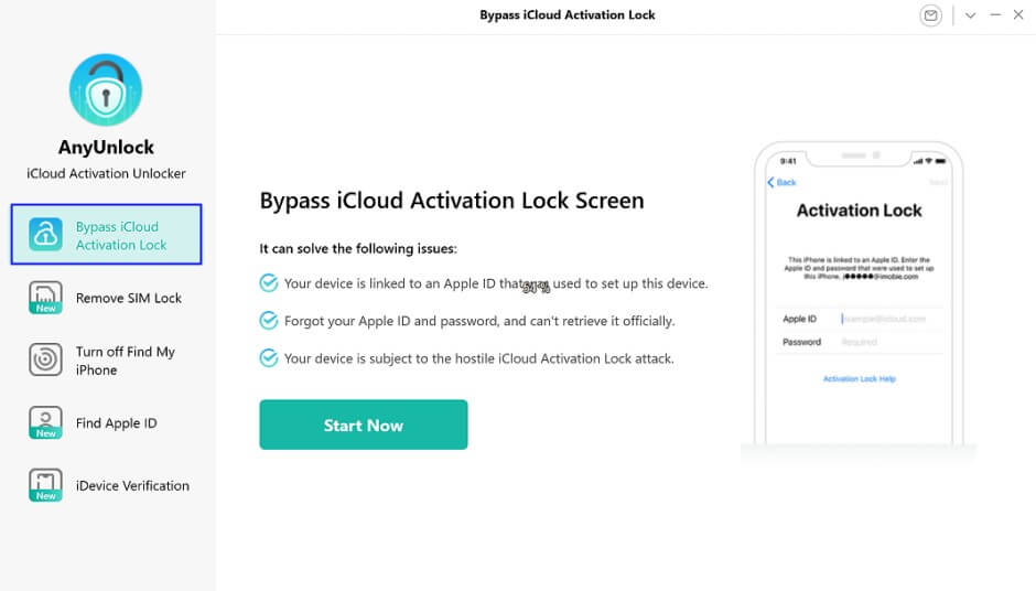 anyunlock activation code free