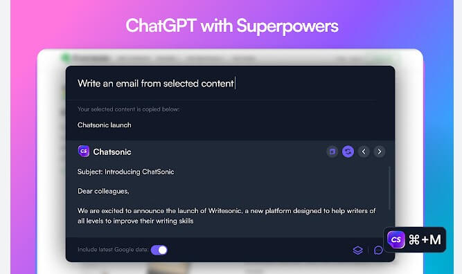 Chatsonic - AI Chatbot - Apps on Google Play