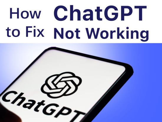 fix chatgpt not working