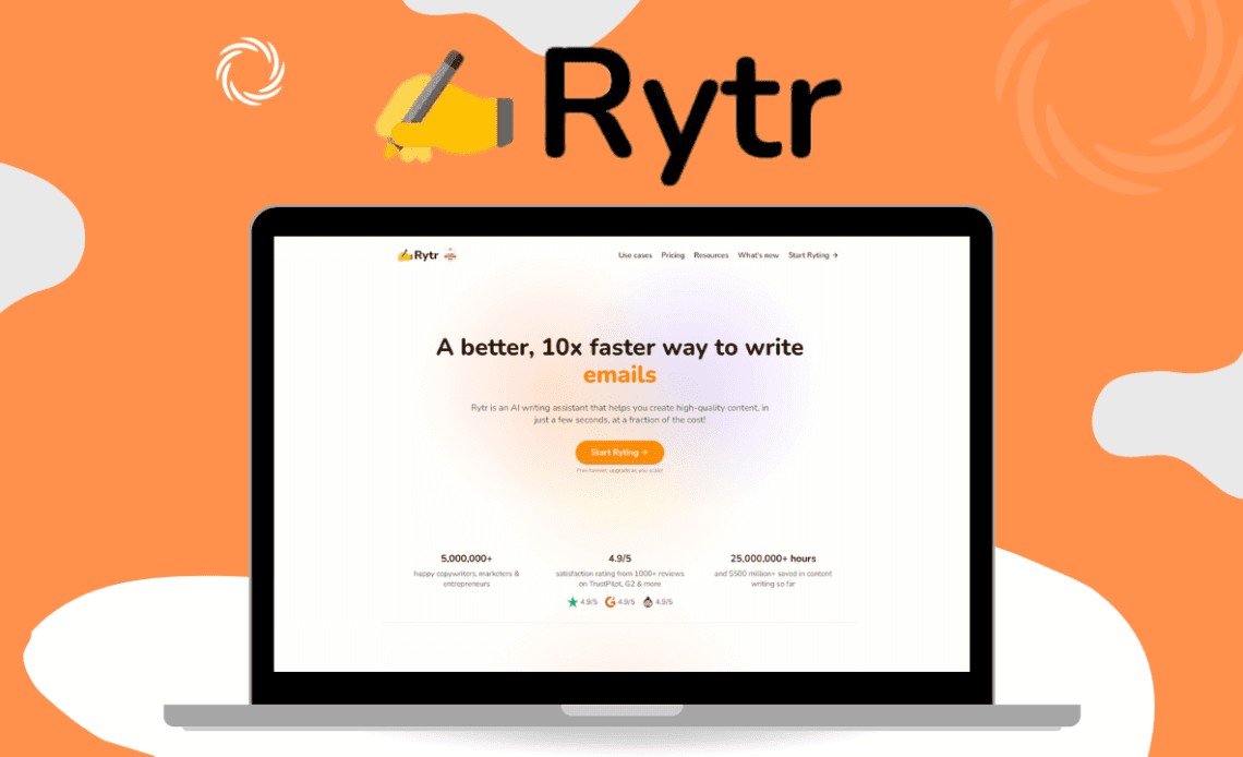 Rytr AI research paper writer
