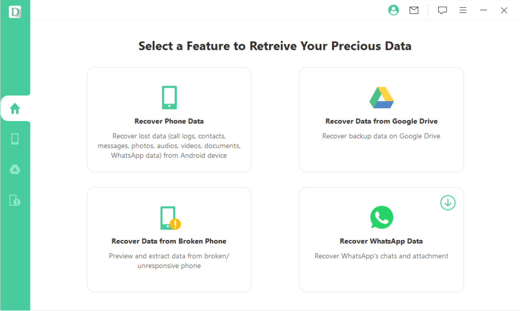 iMyFone D-Back Android Data Recovery