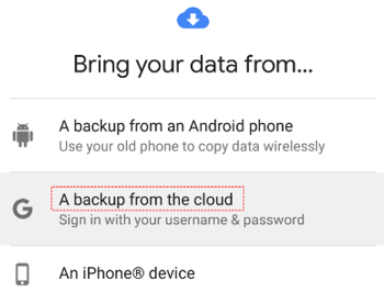 restore oppo data from google drive