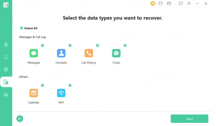 select data types