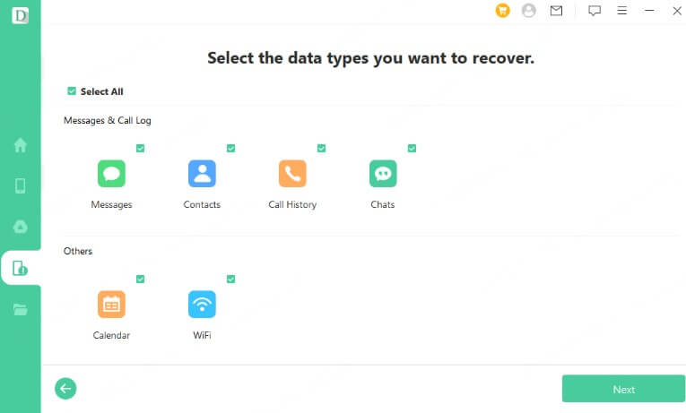 select data types