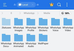 WhatsАpp files folder on Andrоid