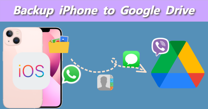 4 Practical Methods to Back Up iPhone to Google Drive