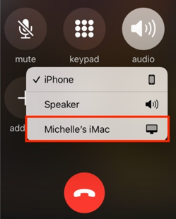 facetime select macbook mic