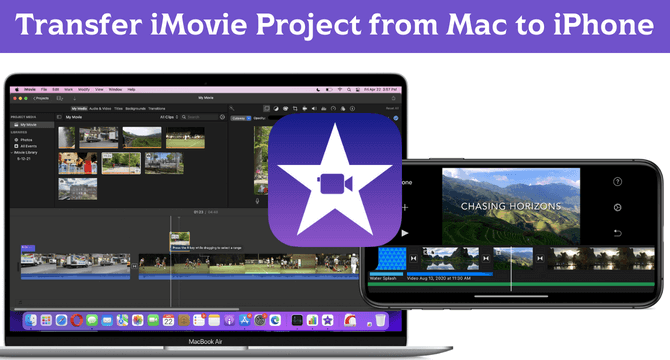 transfer imovie project from mac to iphone
