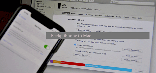 backup iphone to mac